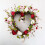 Guirlanda de flores artificiais rosa, 45-50 cm (18-20 polegadas) 1