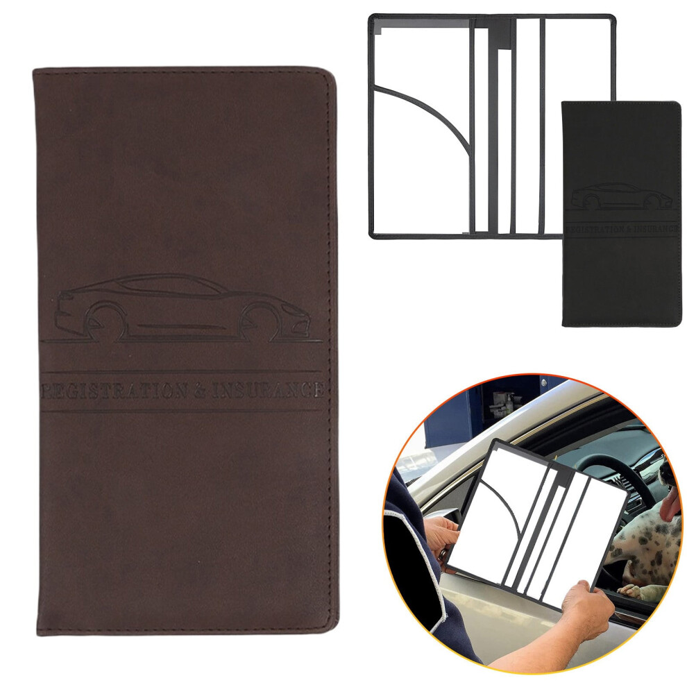 Car Registration & Insurance Holder With Magnetic Closure 9104899025845