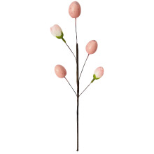 Decorazioni floreali per uova di Pasqua - Rami artificiali con colori pastello e