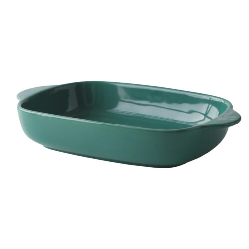 Rektangulär ugnsform i porslin, 27 x 18 x 9 cm