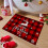 Julebademåtte Skridsikker Absorberende Polyester 60x40cm 5