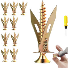 Drywall Expansion Anchors with Zinc Screws Kit 80 lb