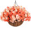 Cesta de flores artificiais suspensa de 45 cm (18 polegadas) 1
