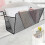 Black Fabric Bed Head Hanging Storage Basket 1