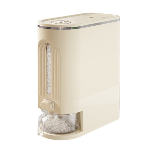 Rice Dispenser with Measuring Cup and Date Dial, 22lb