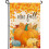 Pumpkin Leaf Garden Flag 12x18 Inch Double-Sided 1