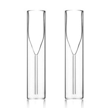 Dobbeltveggede champagneglass 2 stk
