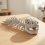 Dinosaur Skeleton Plush Hat Grey Costume Accessory 1