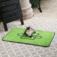 Alfombra de césped artificial para mascotas, suave y cómoda, 1 unidad.