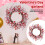 Artificial Heart Twig Wreath for Door or Wall 1
