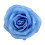 Mini Artificial Rose Heads Sky Blue 1 Pack 1