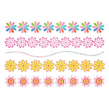 Glitzernde Ostereier-Aufkleber – 5er-Pack