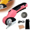 Cutter électrique sans fil rose rechargeable rotatif 1