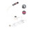 Guia a laser para costura reta e quilting com 1