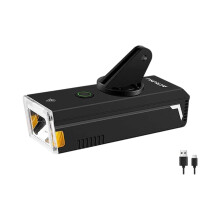 Fietskoplamp, USB oplaadbaar, 5 standen