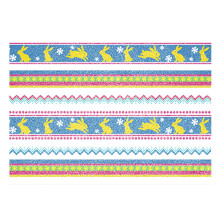 Easter Glitter Egg Stickers Holiday Decor 24 pcs