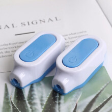 Interrupteur en ligne pour lampe de table, bleu et blanc, 10 A, 250 V