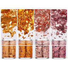 Gold Imitation Flakes for Painting and Jewelry Making 10g