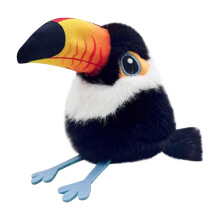 Jouet pour chat oiseau battant avec herbe à chat, rechargeable, tactile et