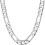 Figaro ketting, verguld, 7 mm 1