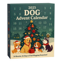 Hundeadventskalender 2025 – 24Breed-figurer