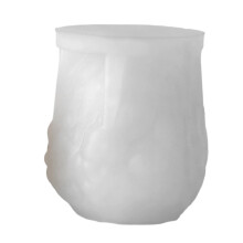 Molde de silicona con forma de huevo de conejito de Pascua, diseño de rosa 3D, 7,6 cm (3 pulgadas)