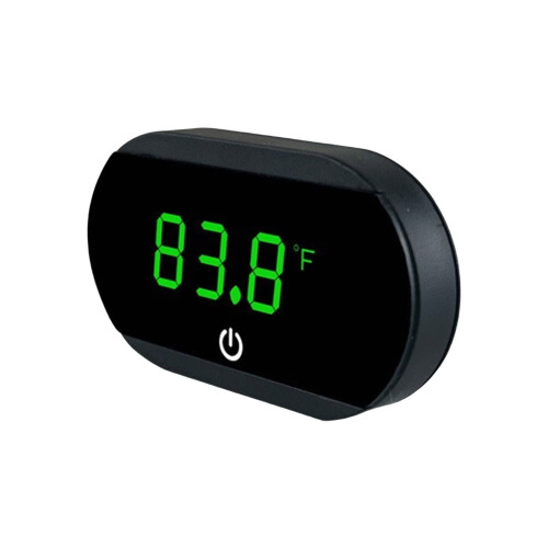 Akvarietermometer med LED-display 1 stk.
