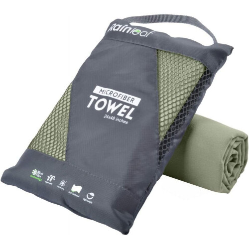 Rainleaf Microfiber Towel – Quick Dry, Super Absorbent, 6