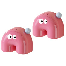Lovely Toothbrush Holder with Suction Cup Wall Mounted Design-4