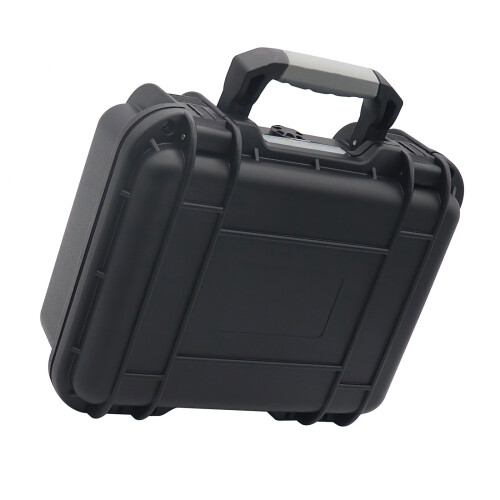 Compact ABS Equipment Storage Box Waterproof And-Black