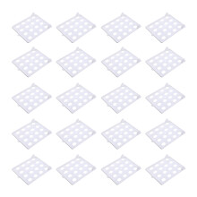Adaptable Plastic Shelf Liners Ideal For Office-White 20