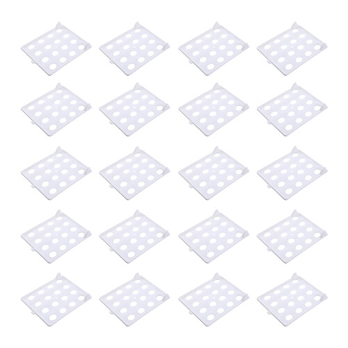 Adaptable Plastic Shelf Liners Ideal For Office-White 20