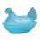 Candy Jar with Lid Hen on Nest Candy Dish,Candy-Matte Blue 1