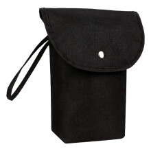 Spacious High Capacity Baby Diaper Pouch Waterproof For-black