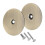 2pack Durability Steel Door Lock Hole Cover Set Includes-Bronze 1