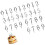Digital Cake Candle Holder Set With Detachable Number-3 1