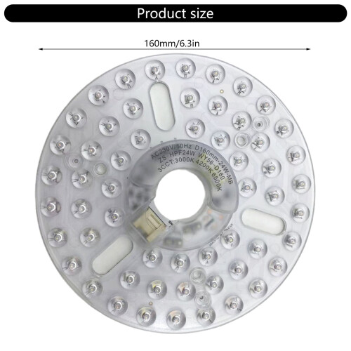Practical LED Bulb Ceiling Fans Part Quick Installation Fan Light Upgrading Set Energy Efficient LED Fan Light for Home 2