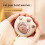Portable USB Rechargeable Hand Warmer, 55 Constant Temp, Ambient Light, 2-Speed Control, 2H Runtime 3