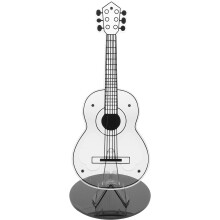 4Pcs Transparent Guitar Pick Display Case Acrylic Storage for Guitar