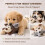 Brinquedo de linho Safari para cães com apito (1 unidade) 2