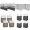 4 Pack Massive 100L Laundry Storage Baskets-black lantern 2