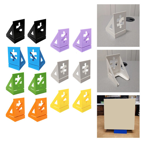 Adjustable Puzzle Frame Holder For Kids And Adults-White 1