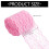 Polyester Water Soluble Lace 4cm Wide For Long Time-rose red 2
