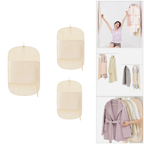 Space Saving Hanging Bag For Coat Dresses And Formal Wear-1 1