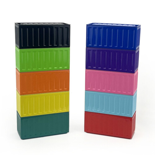 Small Container Desk Organizers for Pencils Erasers-Black 1