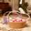 Panier décoratif en rotin tressé avec anse en forme d'animal 5