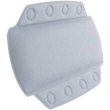 2Pcs Non-Slip PVC Bathtub Pillows Sky-Blue Tub Headrest for Bath Relax