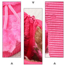 3Pairs Durable Snow Boots Warm Winter Shoes for Girls