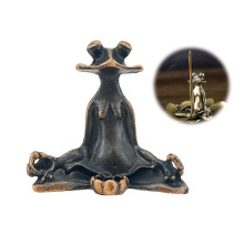 Frog Candle Holder, Metal, 5.5 x 5 cm