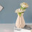 Vasi in ceramica stile moderno boho, 15 cm, confezione da 2 5